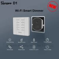 Itead SONOFF D1 DIY Smart Dimmer Switch Wifi Mini Switch Module Support Dimmable LED light Work With Sonoff RM433 For Smart Home