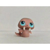 ของเล่น Littlest Pet Shop, ฟิกเกอร์ LPS ซีลสีน้ำตาล ตาสีฟ้า #7090