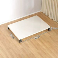 影印機置物架落地帶輪底座臺式電腦主機托架桌下可移動放托盤架子