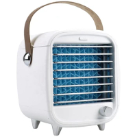 Mini Air Conditioner Fan Upgraded 3 In 1 Personal Air Conditioner Cooling Fan,Small Evaporative Air Cooler, USB Powered