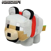 Minecraft - 日本 Minecraft Wolf 狼 狗狗 約 12.7 cm 毛公仔 平行進口
