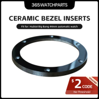 Watch Ceramic Bezels Inserts Replacement Parts Tools for HUB Hublot Big Bang 44mm Automatic Watch Bezel