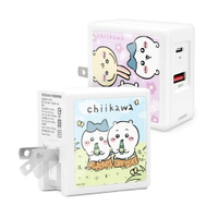 Garmma 吉伊卡哇 喝汽水/朵朵開 氮化鎵 GaN 65W PD充電器 1A+1C
