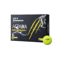 【HONMA 本間高爾夫】GOLF BALL D1 SPEEDMONSTER 2023 三層球 高爾夫球 BT2302(3入組)