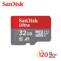 【滿額現折$330 最高3000點回饋】     【SanDisk】Ultra microSDHC UHS-I A1 32GB 記憶卡 【三井3C】