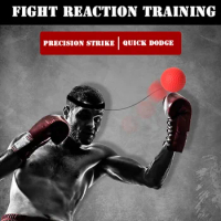 Punching-ball Head Punch Ball Fitness Boxing Trainer Headband Boxing Reflex Speedball Fight Punching
