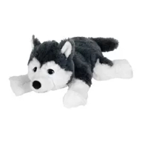 boneka, anjing/siberian husky, 26 cm