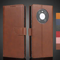 Wallet Flip Cover Leather Case for Huawei Mate 40 Pro / Mate40 Pro 6.76" Pu Leather Phone Bags protective Holster Fundas Coque