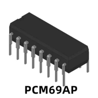 1PCS PCM69AP PCM69 Digital-to-Analog Converter 18 Bit Resolution Dual Audio DAC DIP16 Available
