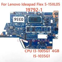 19792-1 Mainboard For Lenovo Ideapad Flex 5-15IIL05 Laptop Motherboard CPU I3-1005G1 I5-1035G1 I7-1065G7 4G 8G 100% Test OK
