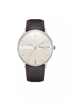 Kenneth Cole New York Kenneth Cole New York Quartz Brown Leather Unisex Watch KCWGA2234301