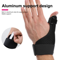 Wrap The Thumb Around The Wrist Guard, Protect The Tendon Sheath, And Support The Wrist Guard With Aluminum Strip