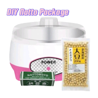 Natto DIY Package 1kg Soybeans 10g Natto Moto 500ml Natto Maker
