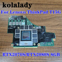 RTX2070S/RTX2080S 8GB N18E-G2R-A1 N18E-G3R-A1 Video Graphics Card For Lenovo ThinkPad T15G Video Card GP540/GP740 NS-C651