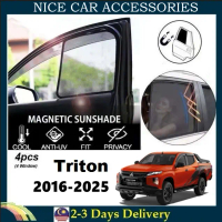 Mitsubishi Triton 2015-2025 Epic Magnetic Sunshade [4 PCS]