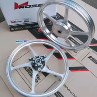 Velg Racing Vrossi Sprint Prime X copy AK55 Aerox Ring17x160/185 AEROX SILVER NC