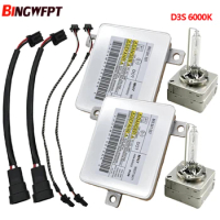 HID D3S Blub Xenon +Ballast +Wire For Mitsubishi W003T20171 8K0 941 597 8K0941597 W003T18471 Fit For Audi For VW