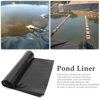 Thicken Waterproof Liner film Fish Pond Liner Garden Pool Reinforced HDPE Heavy Duty Guaranty Landscaping Pool Pond 1.5x3m