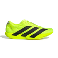 【adidas 愛迪達】Adizero Adios 9 男鞋 亮黃黑色 運動 輕量 緩震 跑鞋 休閒 薄底 慢跑鞋 IH5066