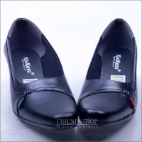 Sepatu Pantofel Cewek Kickers Kulit Asli Kerja Kantor