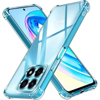 Clear Case For Honor X8A 4G X7A X9A Crystal Soft TPU Transparent Shockproof Phone Cover For Honor X9 4G X8 4G X7