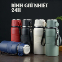 Bình giữ nhiệt Tamidecor - BTC07 inox 316 dung tích 600-1000ml có quai xách, giữ nhiệt 12h