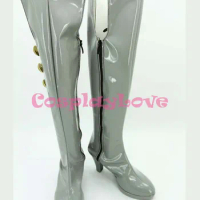 Custom-made Macross Frontier Sheryl Nome Long Cosplay Shoes Boots Hand Made For Halloween Christmas Festival CosplayLove