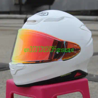 Full Face Motorcycle Helmet SHOEI Z8 RF-1400 NXR 2 WHITE Helmet Riding Motocross Racing Motobike Helmet,Capacete