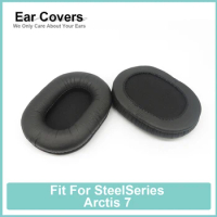 Earpads For SteelSeries Arctis 7 Headphone Earcushions Wrinkled Pads Foam Ear Pads Black Comfortable