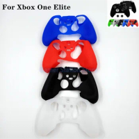 8PCS For Xbox One Elite Anti-Slip Silicone Protective Case Skin For Xbox One Elite Controller Anti Scratch Cover