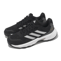 【adidas 愛迪達】網球鞋 CourtJam Control 3 W 女鞋 黑 銀 緩衝 抓地 運動鞋 愛迪達(ID2458)