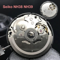 Japan Original Seiko NH38A NH39A Mechanical Movement NH39 High Accuracy Automatic Self-Wind Watch Movement Replacement Parts
