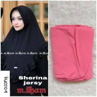 Jilbab hijab kerudung jersy jersay jersy Jersey SHERINA BY M. ILHAM