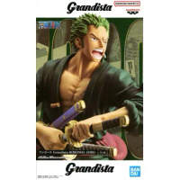 Banpresto Figure Roronoa Zoro One Piece Grandista ของแท้จากญี่ปุ่น