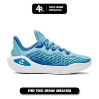 Sepatu Basket Unisex Curry 11 Mouthguard Sky Blue (3027725-400) Original 42