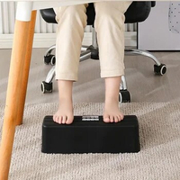 Under Desk Feet Stool Chair Under Desk Footrest Foot Resting Stool With Rollers Massage Foot Stool For Office Home Toilet