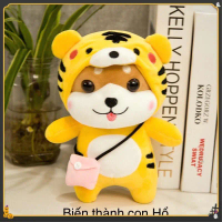 Từ Hà Nội Gấu Bông - chó Shiba Inu biến hình thành Hổ con đáng yêu