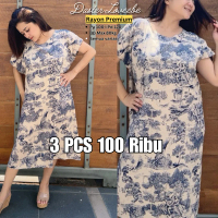 Daster Kekinian / Daster Bali / Daster Cantik [Bahan ADEM dan DINGIN] Kain Motif