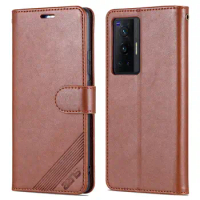 For Vivo X70 Pro Cover Case Wallet PU Leather Phone Card Cases Soft TPU Book Flip For Vivo X70 X70T Pro Protector чехол