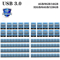 Wholesale Plug and play USB 3.0 High speed memory flash 8G 16GB 32GB 64GB U disk semi-finished chip pendrive DIY