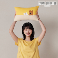 YVONNE 以旺傢飾 QUOKKA & BOBO 方形抱枕（30x45）-盛夏黃（DINOTAENG）