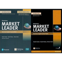 【現貨】姆斯Market Leader 3/e Extra (Elementary) Course Book/COTTON 9781292361116/9781292134758 華通書坊/姆斯