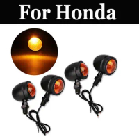 4pcs/Set Motorcycle Universal Turn Signal Indicator Lights For Honda Ns125r Nsr 125f 125r 250se 150r 150sp 250r 250se 250sp