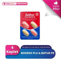 Bodrex Flu & Batuk PE Meredakan Flu dan Batuk (4 Kaplet)