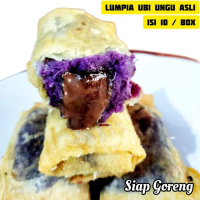 MPL Lumpia Crispy Ubi Ungu Frozen Isi 10 Box Teanwal BIG SALEUI234