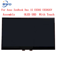 18210-15600400 Original 15.6'' UHD 3840X2160 FOR ASUS ZenBook Duo 15 UX582 UX582lr OLED Display Panel Touch Screen Assembly