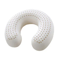 Natural latex neck protection U-shaped pillow, nap travel pillow, adult cervical , airplane pillow, cervical health care