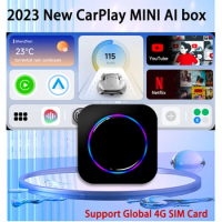MK665 CarPlay Video Box Android AI Box SIM Card Network YouTube Netflix TV Play for Lexus Mercedes AUDI Toyota Jeep VW Mazda