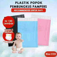 Plastik Pampers Bayi 100pcs untuk Pembungkus Sampah Pampers Popok Bayi Dewasa dan Orang Tua Baby Dia