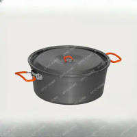 Outdoor Big Pot Feast Hot Pot Special Edition Large Capacity Outdoor Camping Family Picnic Field Cooking Troops Shabu-Shabu